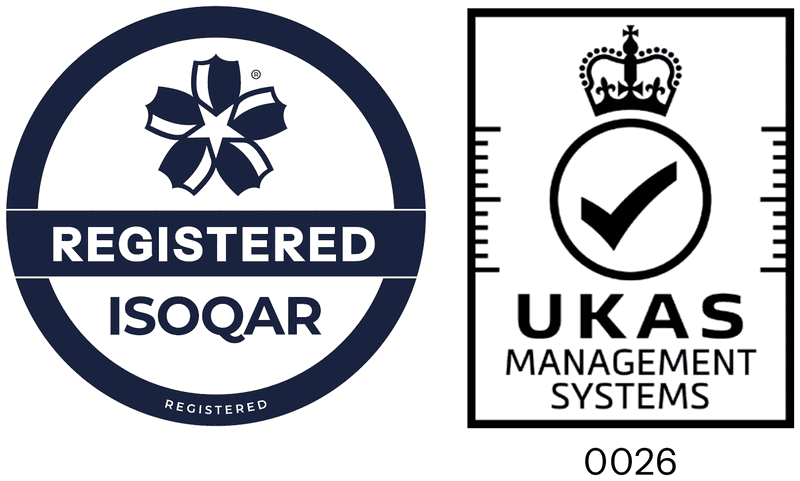Registered ISOQAR and UKAS Management Systems 0026