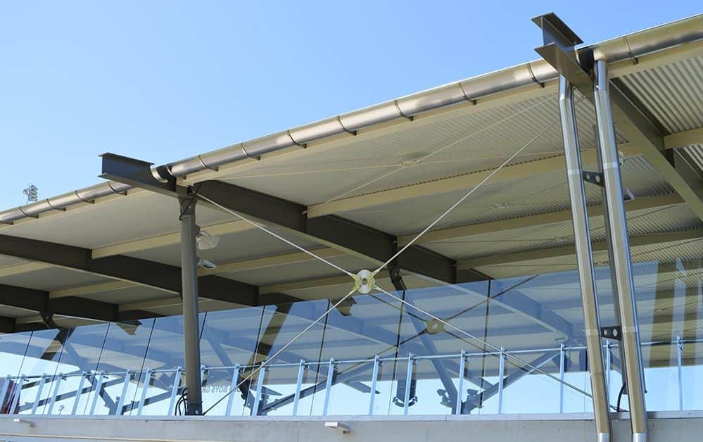 St Josephs College Grandstand Cantilever Awning, Brisbane, Australia