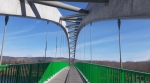 Łącko bridge over Dunajec River, South Poland - Tie bars