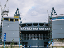 Daver Steels (Bar & Cable Systems) Contributes to Etihad Stadium North Stand Expansion